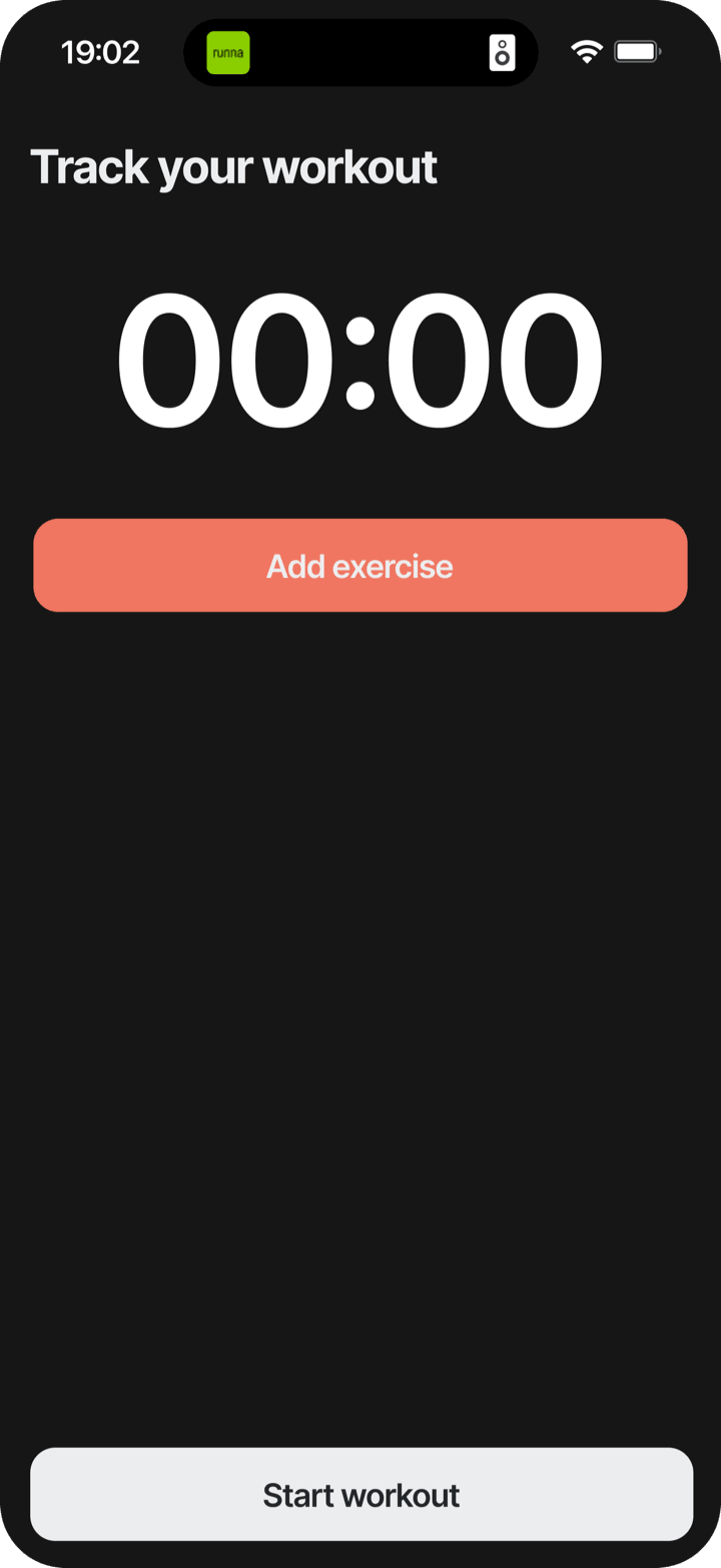Add an exercise